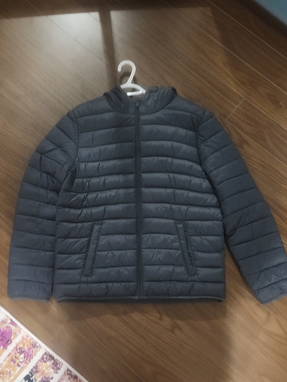 George Navy Puffer Jacket